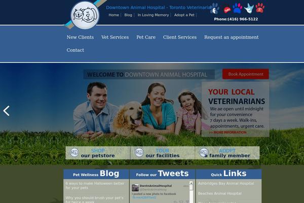 downtownanimalhospital.ca site used Process