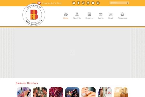 downtownbeloit.com site used Directory Starter