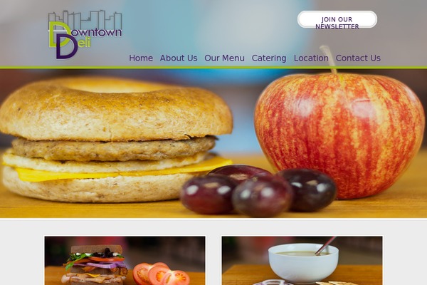 downtowndeli.ca site used Delicioso