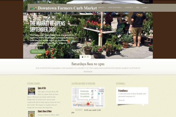 MyCuisine theme site design template sample