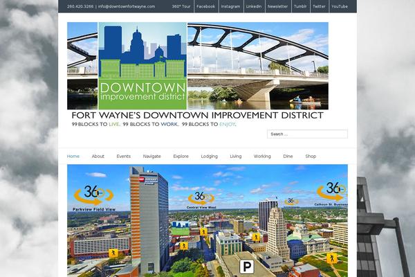 Avada2 theme site design template sample