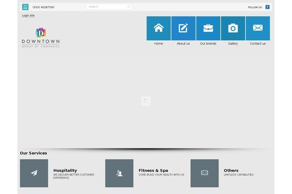 Site using Metro-visual-builder plugin
