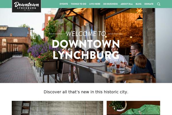 Downtown theme site design template sample
