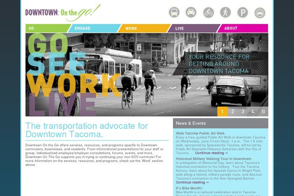 Di theme site design template sample