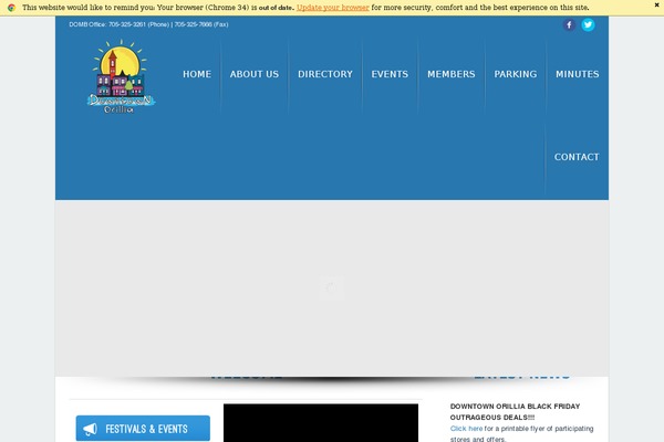 Site using Constant Contact for WordPress plugin