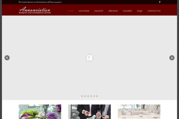 Nosh theme site design template sample