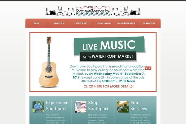 downtownsouthport.org site used Theme1556