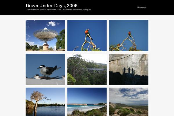 Portfolio Press theme site design template sample