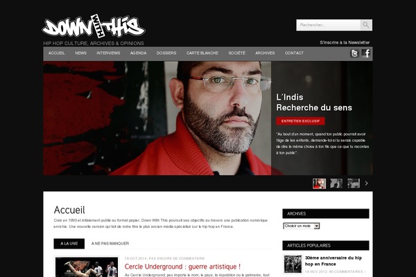 downwiththis.fr site used Vibrant