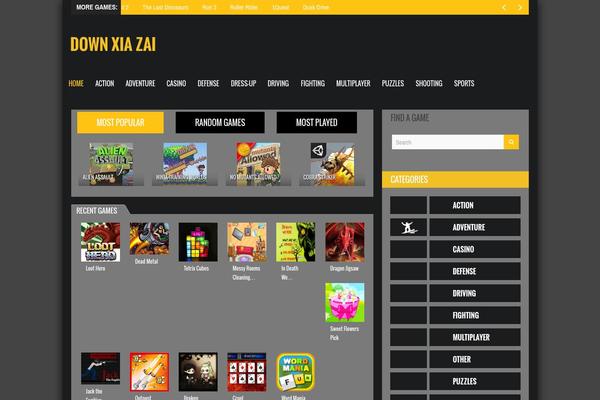 Gameleon website example screenshot