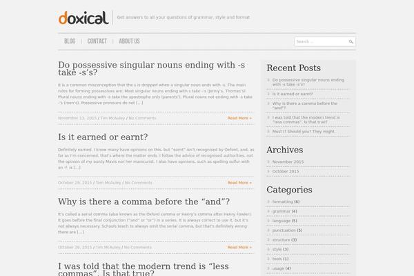 Hannari theme site design template sample