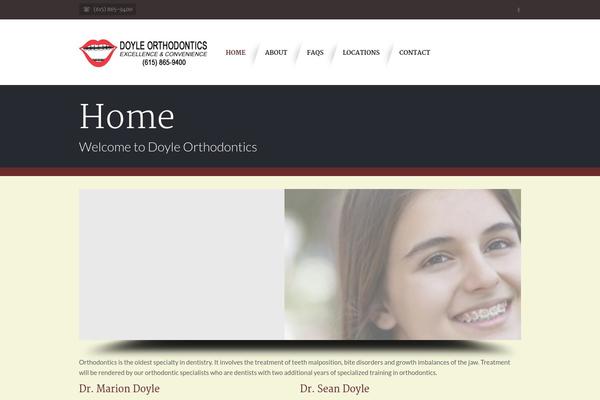 doyleortho.com site used Cosily