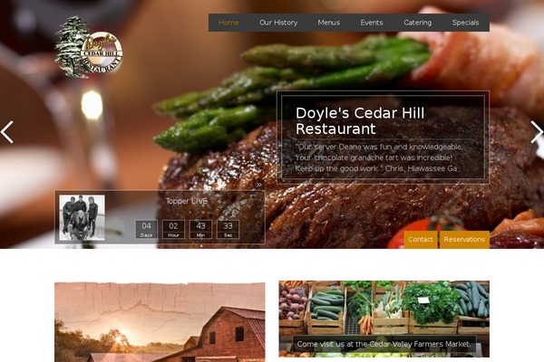 Forked theme site design template sample