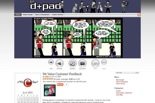 Comicpress-2.8 theme site design template sample