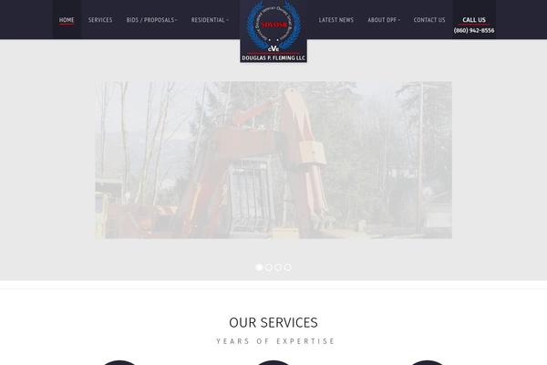 Renovation theme site design template sample