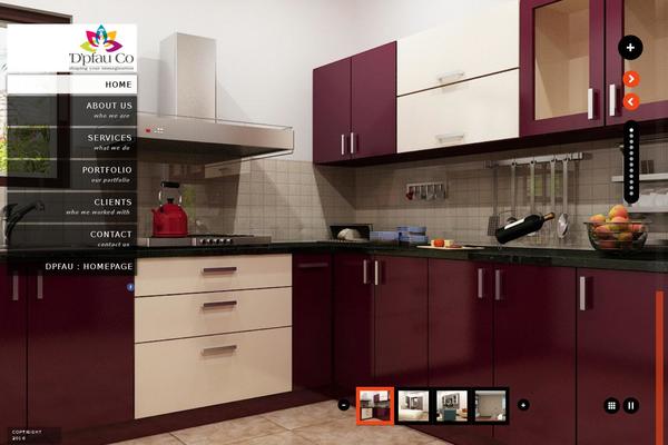 Kaleido theme site design template sample