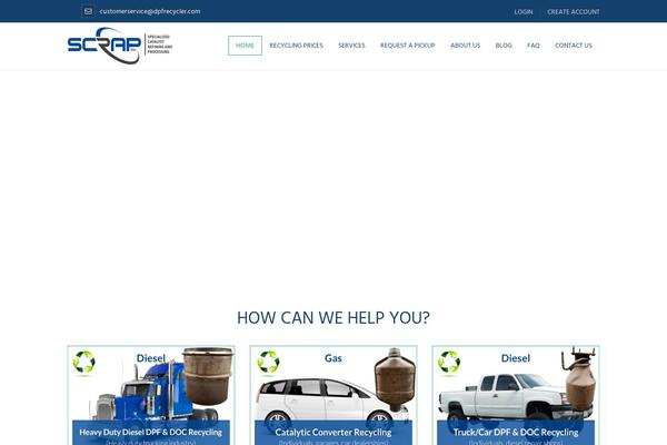 Cosine theme site design template sample