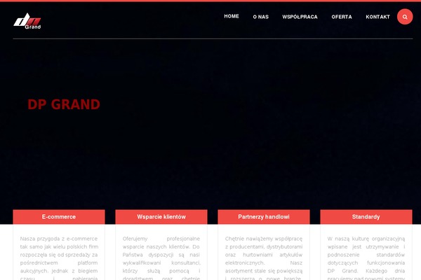 Erange theme site design template sample
