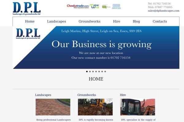 dpllandscapes.com site used Dpl