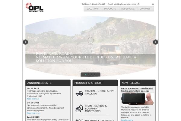 Dpl theme site design template sample