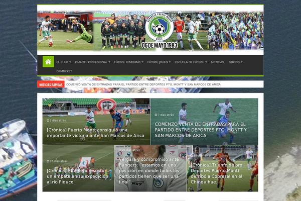 Site using Soccer Info plugin