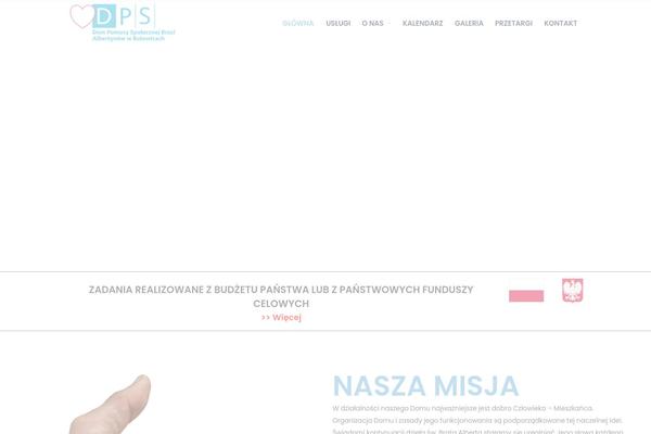 Node theme site design template sample