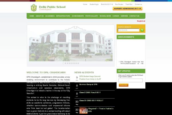 Dps theme site design template sample
