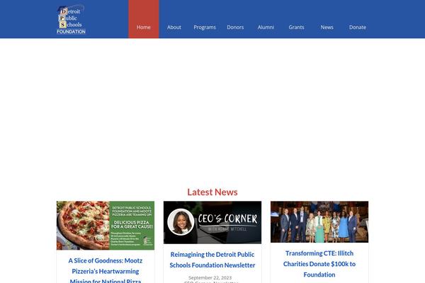 Site using Ditty News Ticker plugin