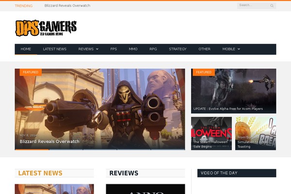 SmartMag theme site design template sample