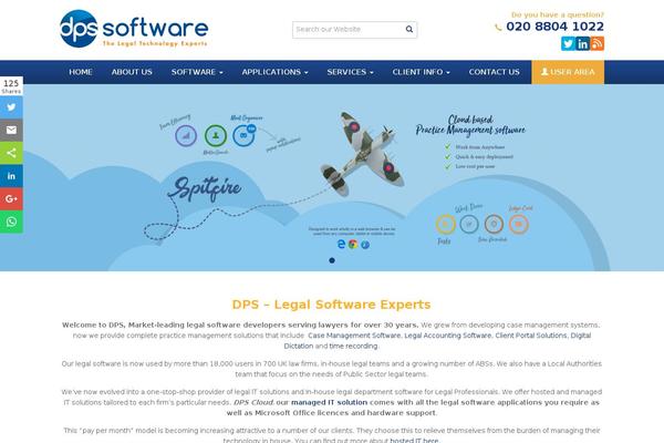 dpssoftware.co.uk site used Dpssoftware