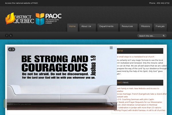 Site using Advanced-twitter-feed-integration plugin