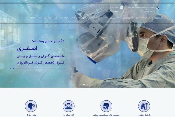 Aaika theme site design template sample