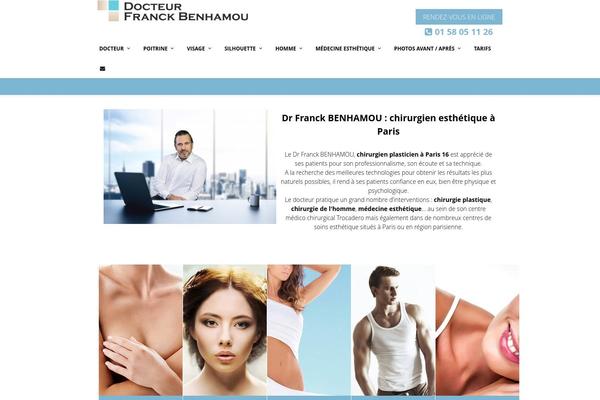 Medical Doctor theme site design template sample