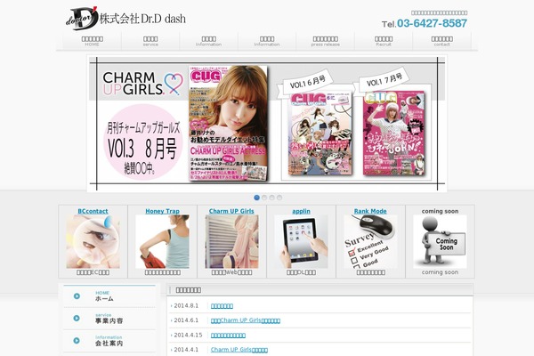 Biz004v3 theme site design template sample