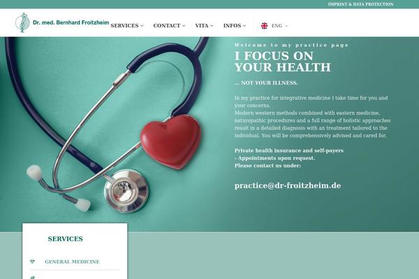 NaturaLife theme site design template sample