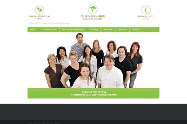 Healthpress Theme theme site design template sample
