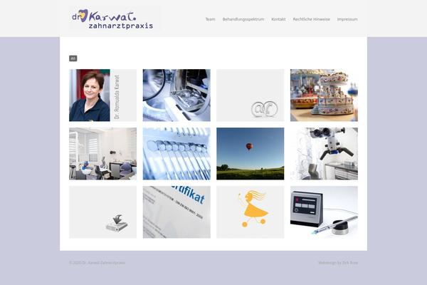 Reveal theme site design template sample