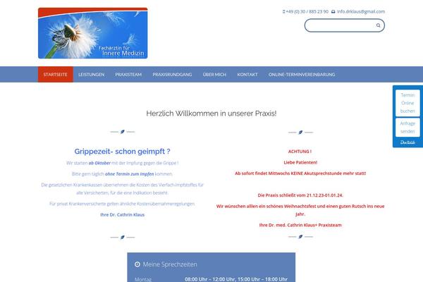 Medicallink-theme theme site design template sample