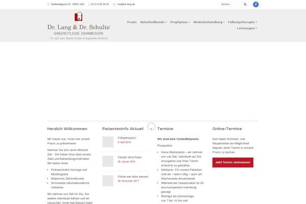 dr-lang.de site used Dt-purepress