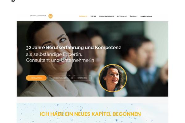 Counsell theme site design template sample
