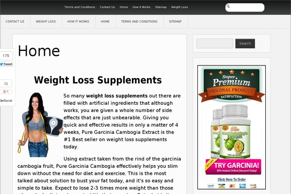 Inspire theme site design template sample