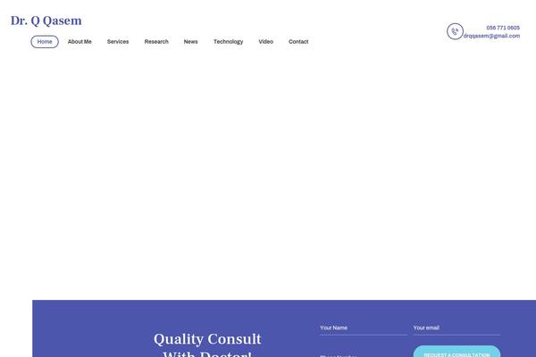 Renewal theme site design template sample