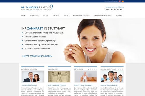 dr-schroeder-partner.de site used Customized