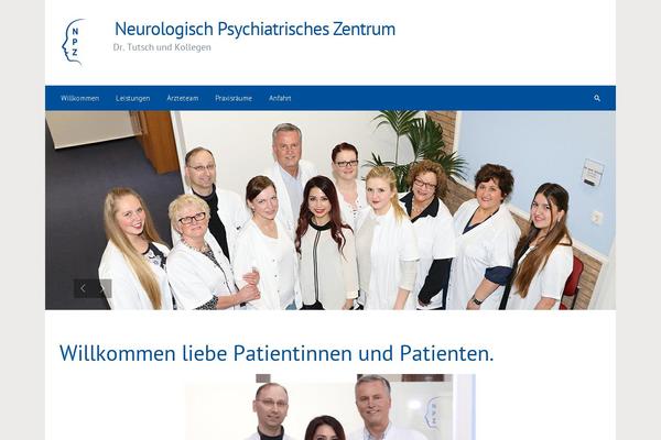 Evolve Plus theme site design template sample