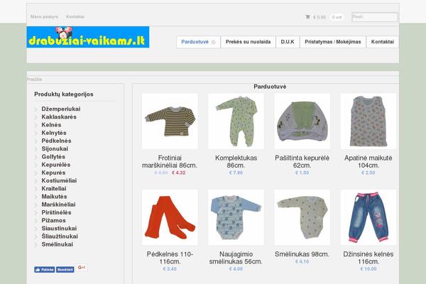 Mystile theme site design template sample