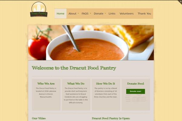 Organic Web theme site design template sample