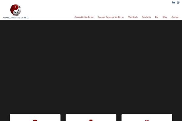 Mediz theme site design template sample