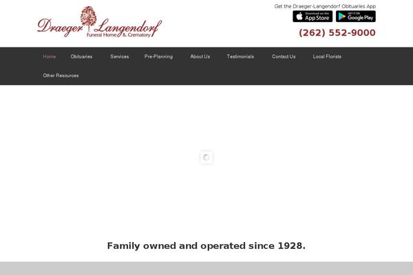 Enterprise Pro theme site design template sample