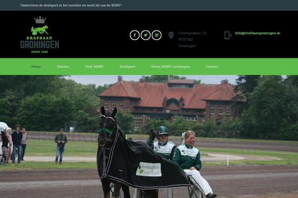 Orga theme site design template sample