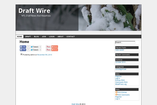 draftwire.com site used Elbee Elgee